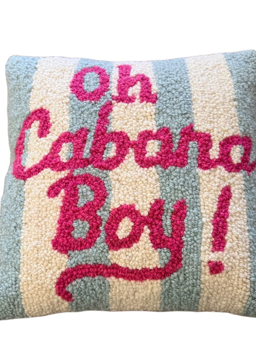 “Oh Cabana Boy” Accent Pillow
